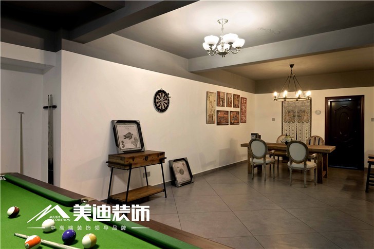 金地三千府220㎡装修案例-餐厅