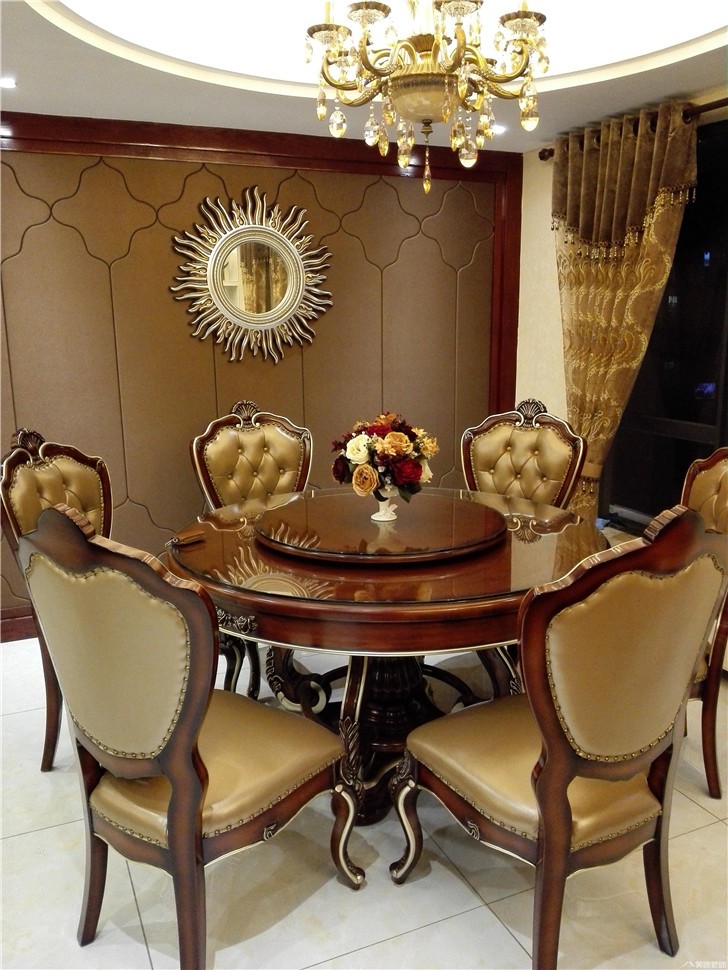 达美D区160㎡装修案例-餐厅