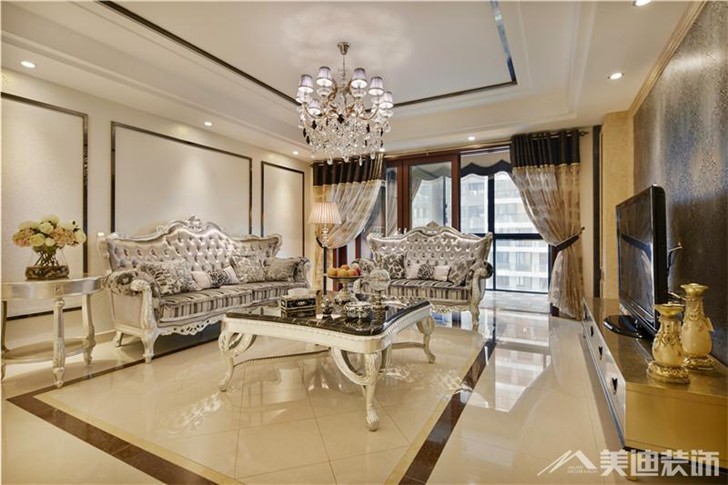 北辰三角洲-案例-客厅