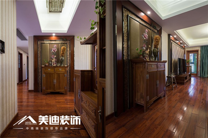 复地崑玉装修案例-过道