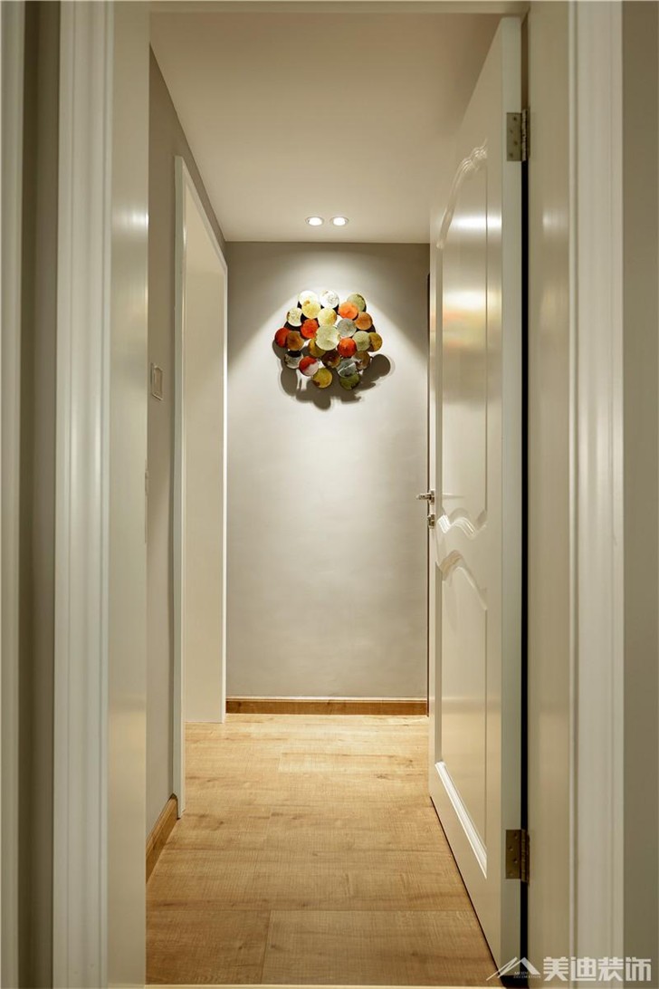 合能洋湖公馆86.8㎡案例-过道