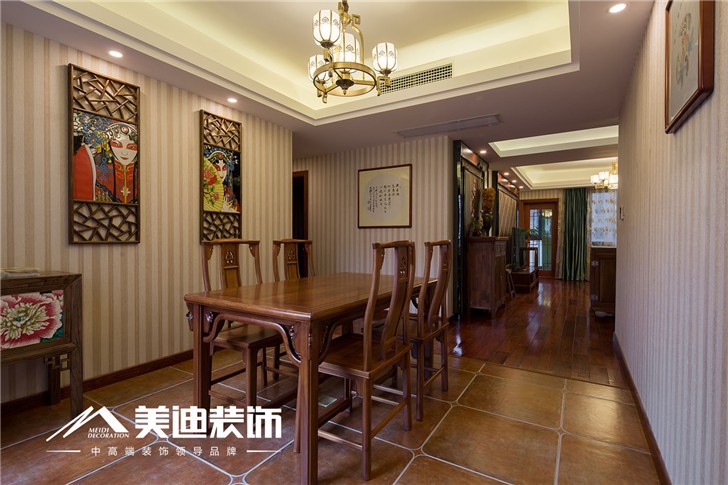 复地崑玉装修案例-餐厅