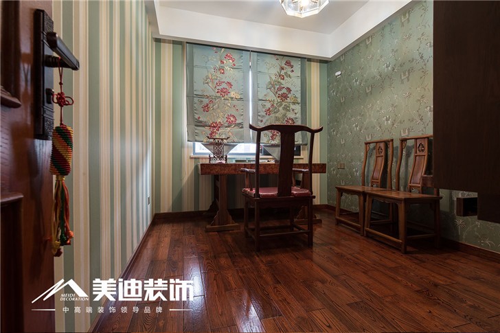 复地崑玉装修案例-书房