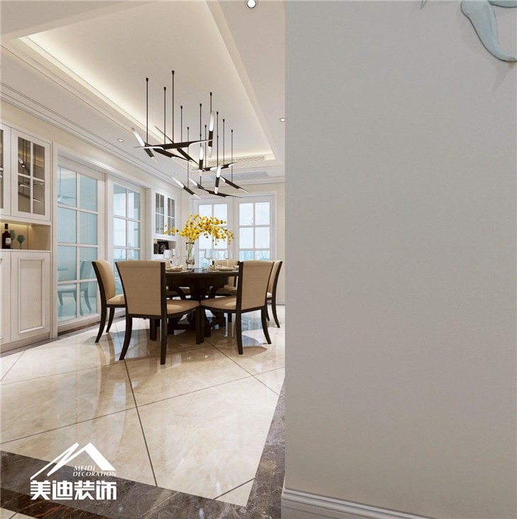 盛隆家园现代风格案例-餐厅