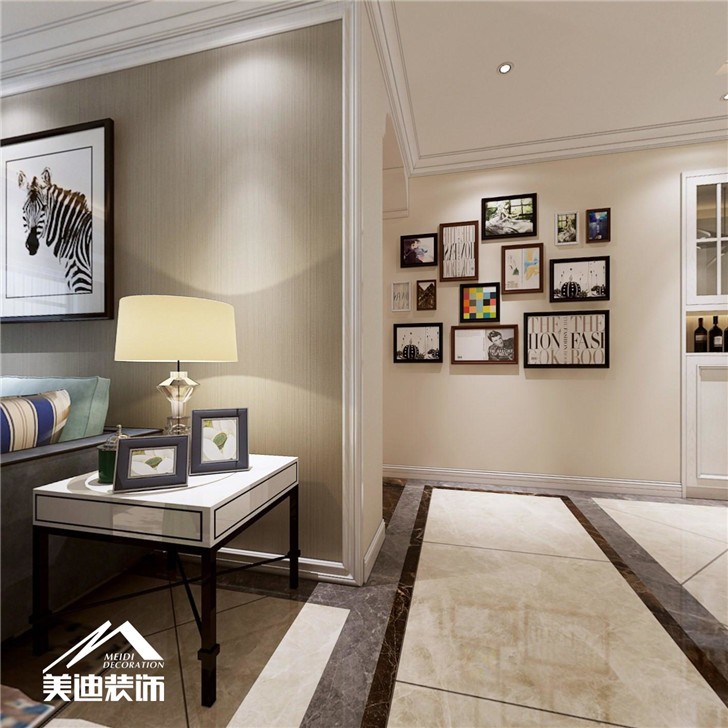 盛隆家园现代风格案例-过道