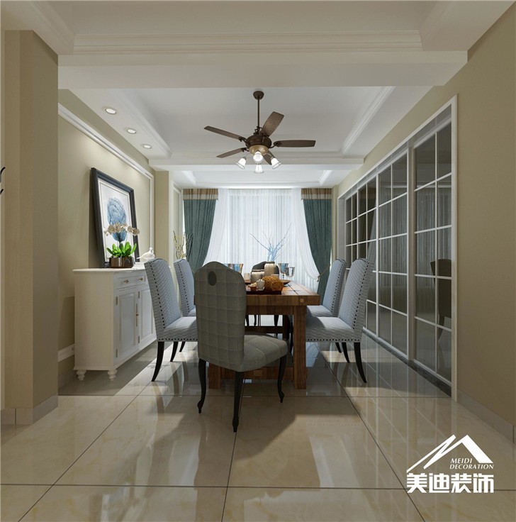 融科紫檀装修案例-餐厅