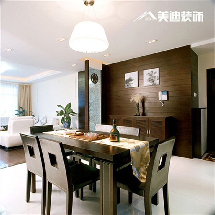 沁园春中式装修案例-餐厅