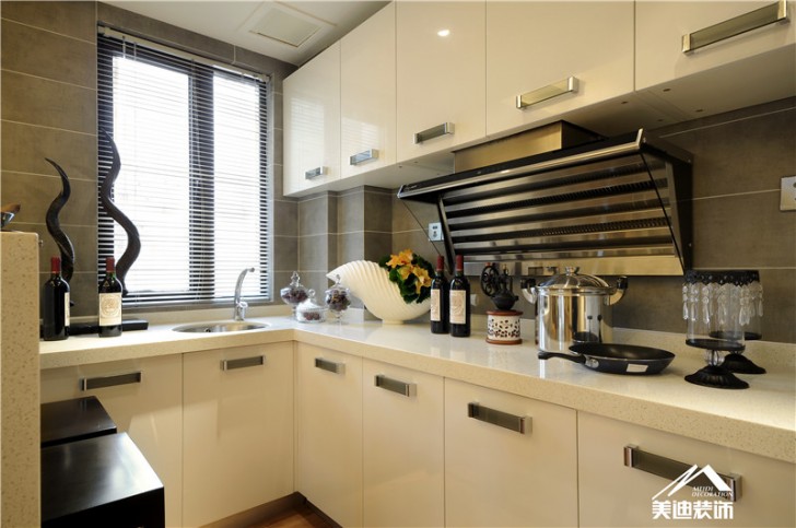 南枫时光样板房-现代风格-厨房
