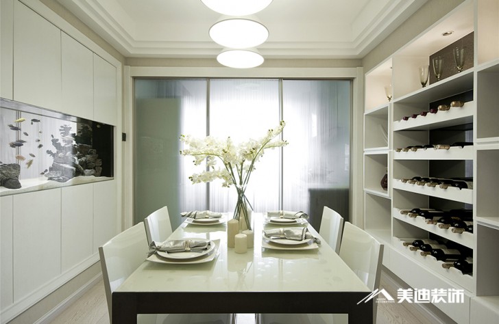 第六都106㎡轻现代风格装修案例