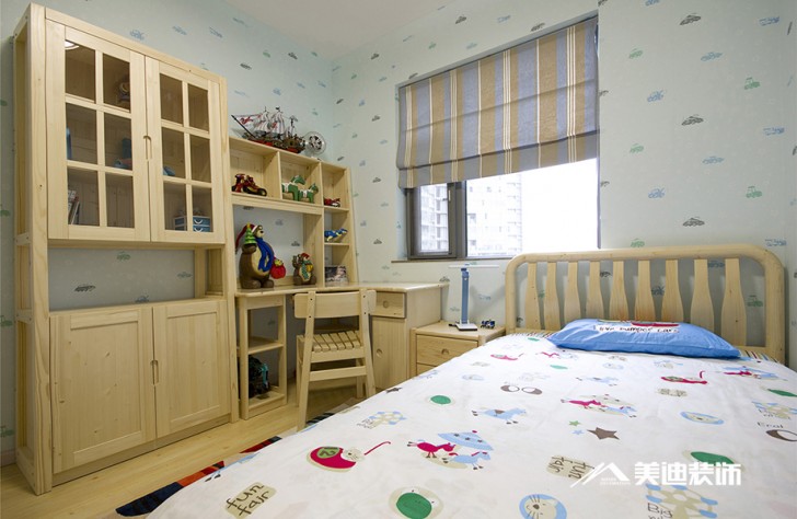 第六都106㎡轻现代风格装修案例