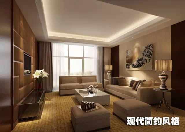 长沙装修效果图现代简约风格