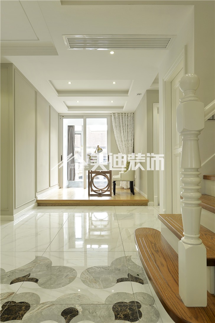 世贸铂翠湾清新北欧风装修案例图—书房