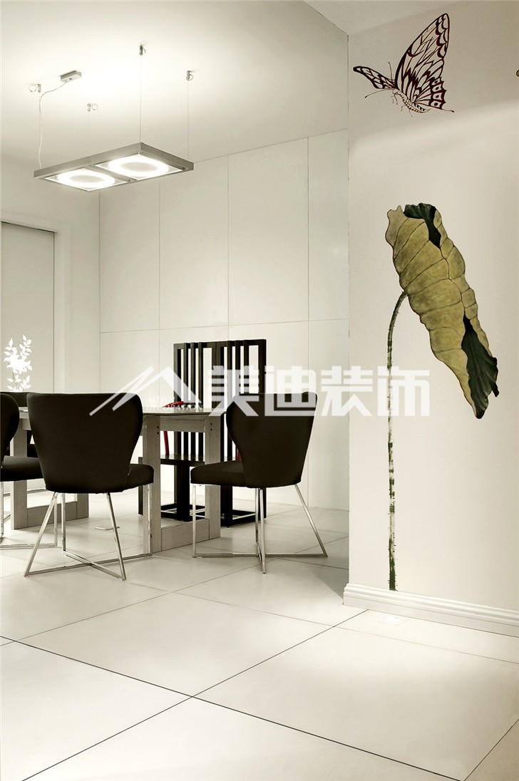 融科东南海现代简约风装修案例图—餐厅