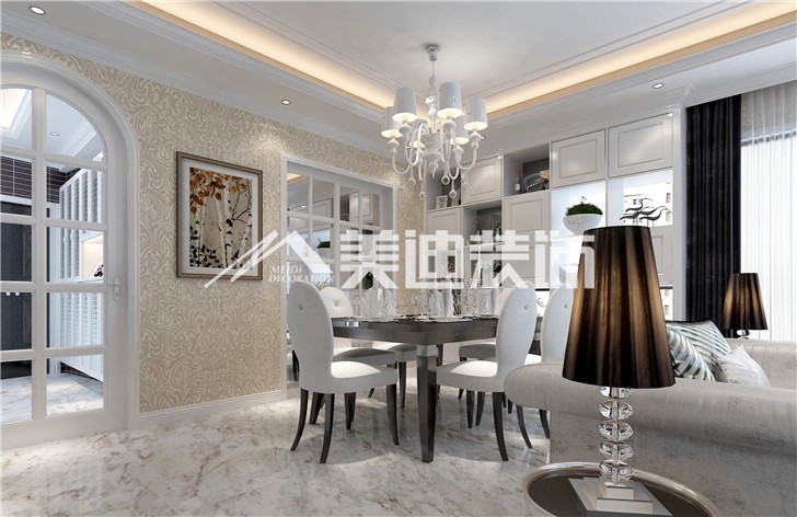 通用时代新古典风装修案例图—客厅