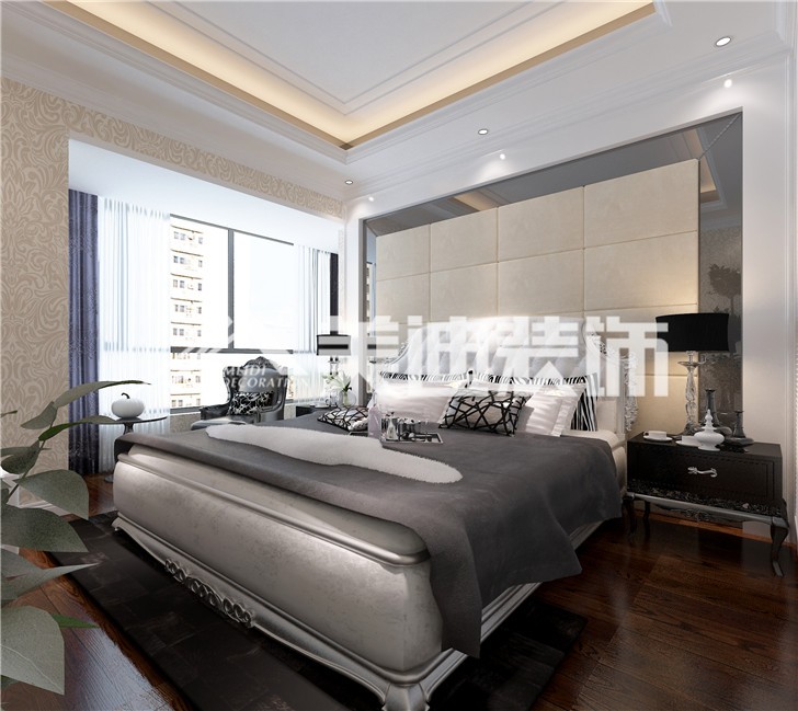 通用时代新古典风装修案例图—卧室