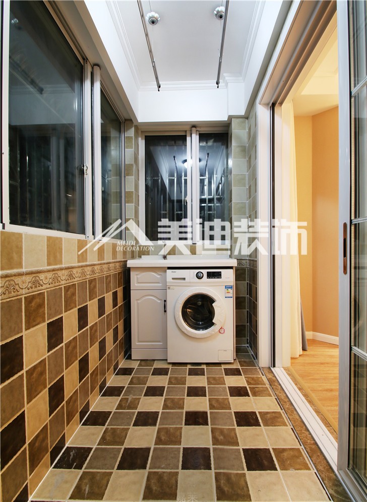 梅溪湖合能璞丽简欧风装修案例图—阳台