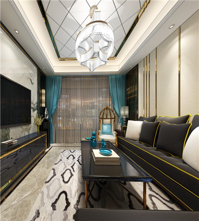 牡丹舸143平摩登港式风720 ...