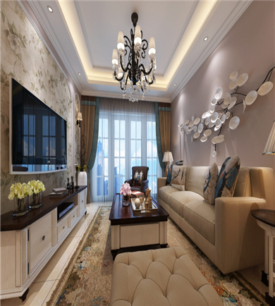 清江雅苑97平欧式风720度 ...