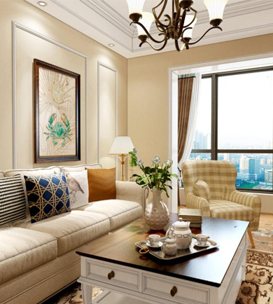 北辰三角洲107平美式风720 ...