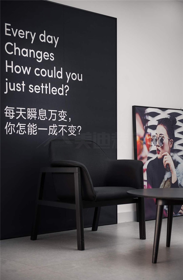 星沙领克4S店2000平工装现代风装修案例图—洽谈区