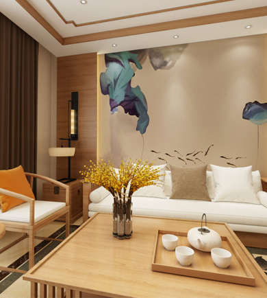 悦禧国际山庄300平新中式 ...