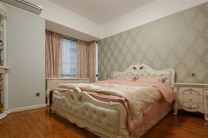 江南世家130平简欧风格-卧室