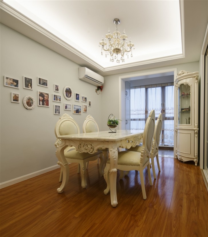 江南世家130平简欧风格-餐厅
