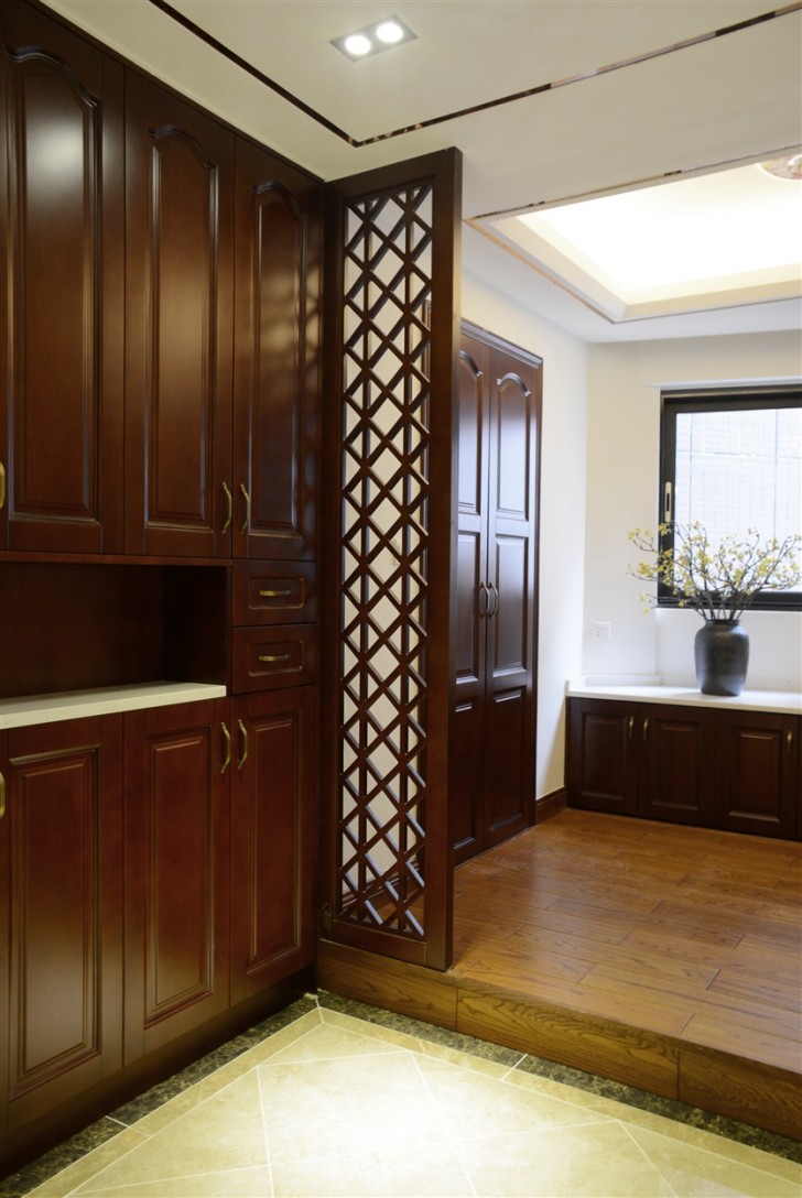 志诚新世界简中138平案例-过道