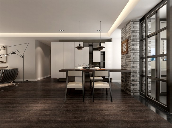 金鹏佳苑120㎡现代风格-餐厅