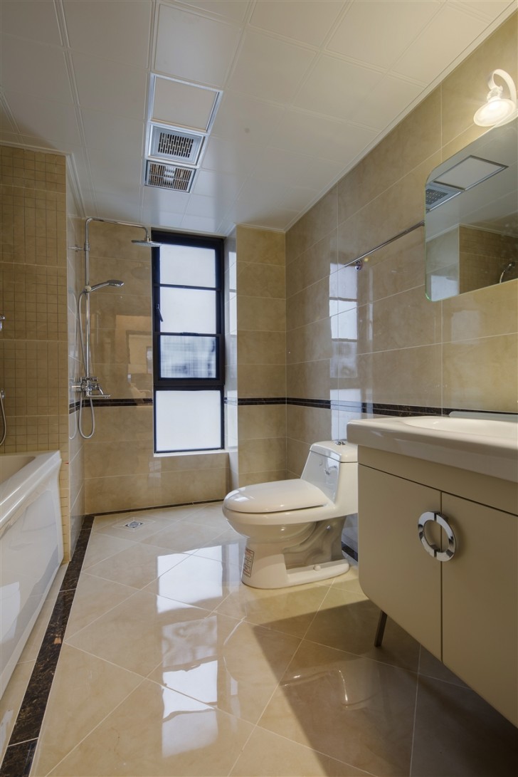 志诚新世界简中138平案例-卫生间