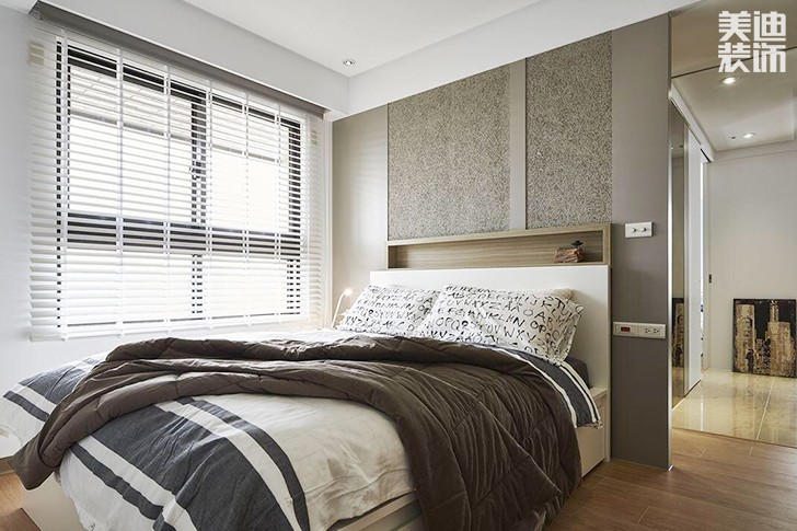 辰河世家110㎡北欧风格-卧室