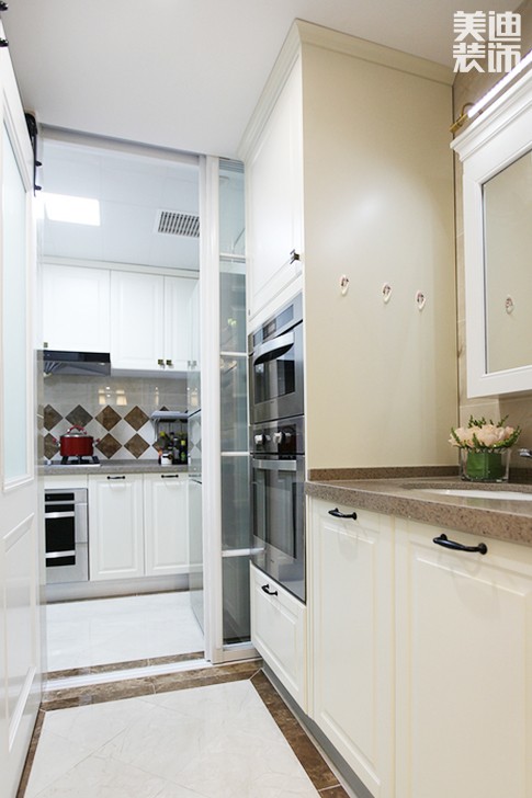 新华名苑80㎡优雅小美风格实拍-厨房