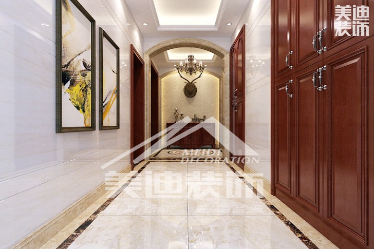 彩虹谷简美风装修案例图--过道