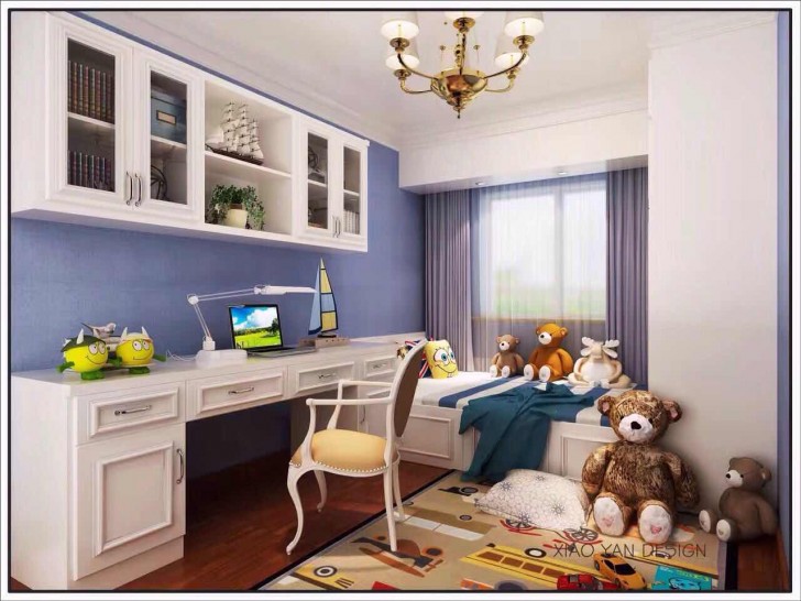 米兰春天118平简欧实拍展示-儿童房