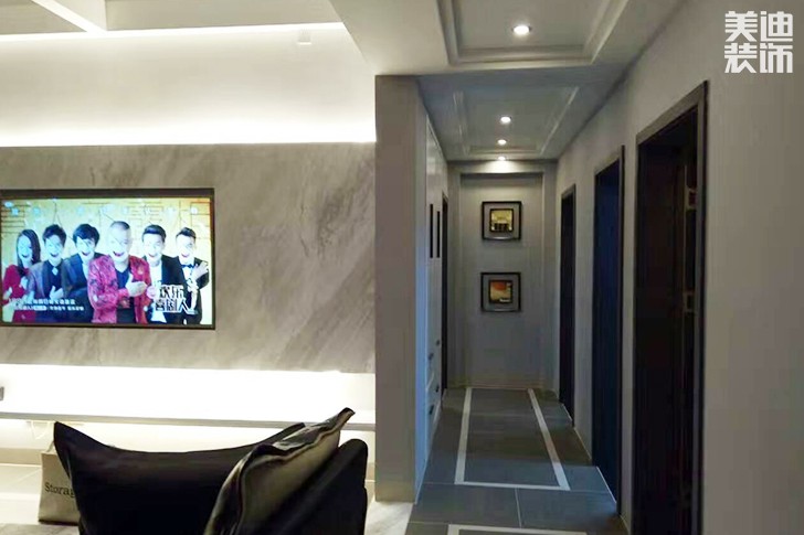 鑫远御文台177平米现代风实景图
