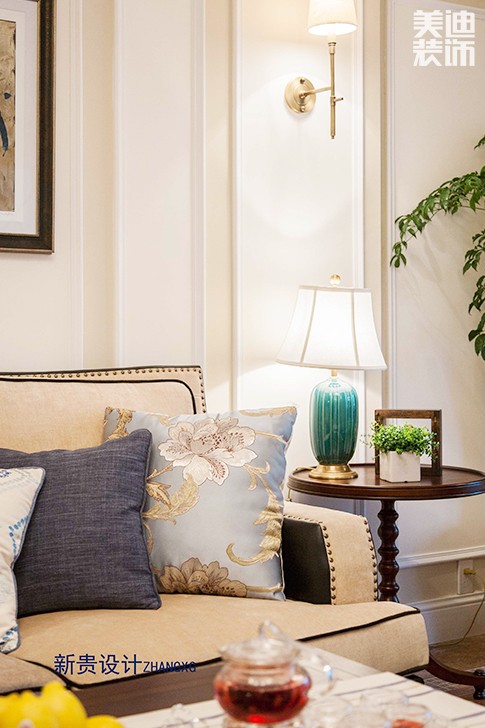 格林春天150平米轻奢法式风格实景图--卧室