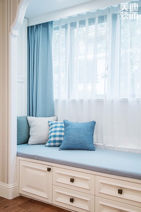 格林春天150平米轻奢法式风格实景图--卧室