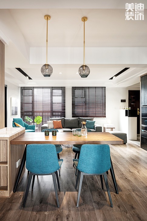 临武家园小区115平现代风装修案例图