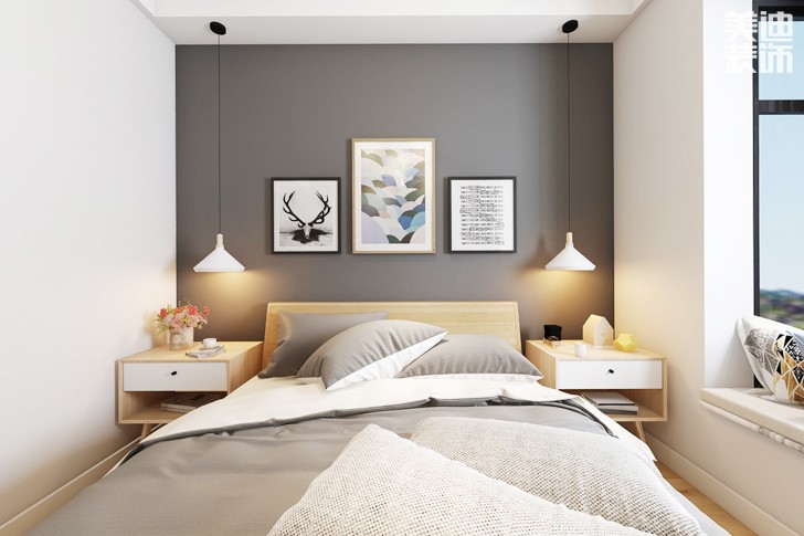 东方城市广场140平米现代风格案例图--卧室