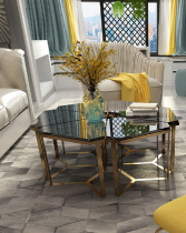 神憩乾珑106㎡北欧风装修案例图--客厅