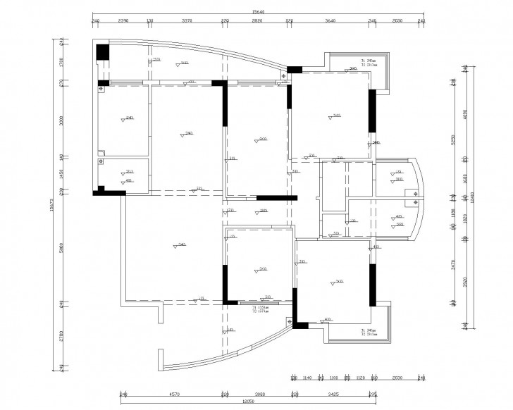 龙凤嘉园183㎡新中式装修案例图