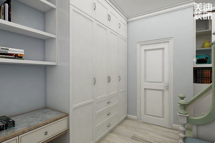 水岸御园129平米现代化风格装修效果图--小孩房2