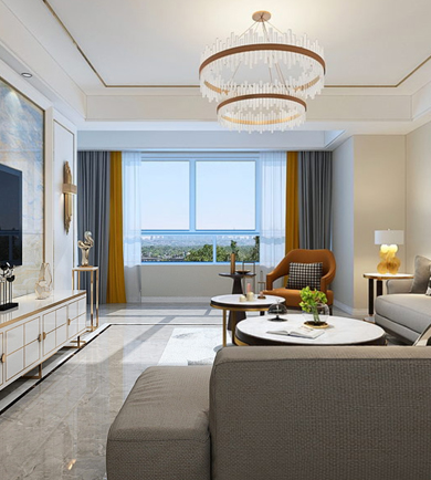 鼎卫豪苑136平米现代轻奢 ...