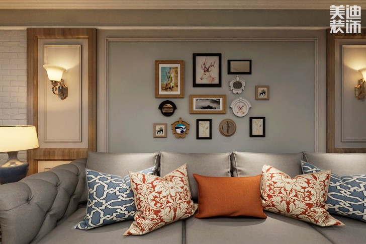 世茂铂翠湾150平米美式风格装修效果图--其他