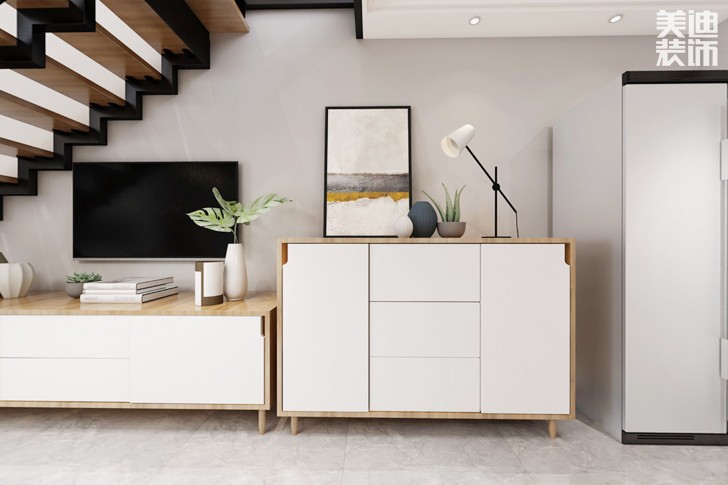 达美白鹭郡120平米北欧风格装修效果图--玄关