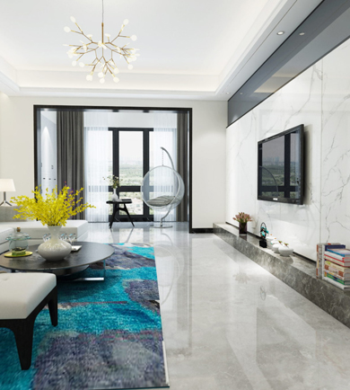 天鹅湾160平米后现代风格7 ...