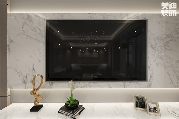 堤亚纳湾190平米现代风格装修效果图--客厅