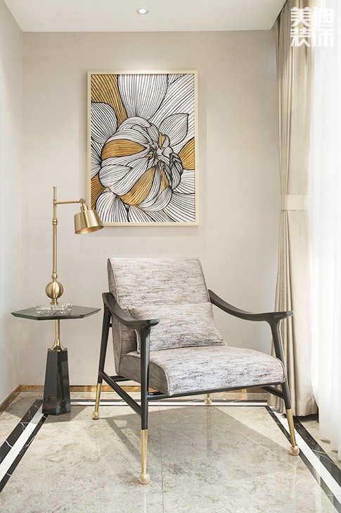 江山壹号232平米港式轻奢风装修案例实拍图--阳台