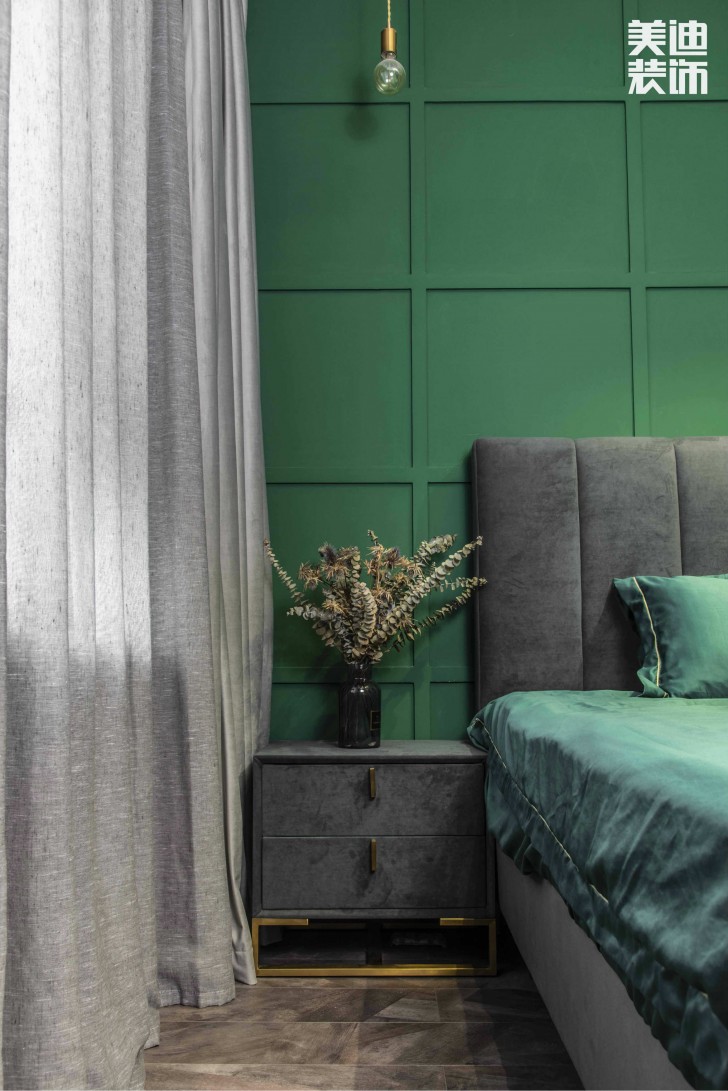 北大资源理想家园88平米北欧风格实拍案例--卧室