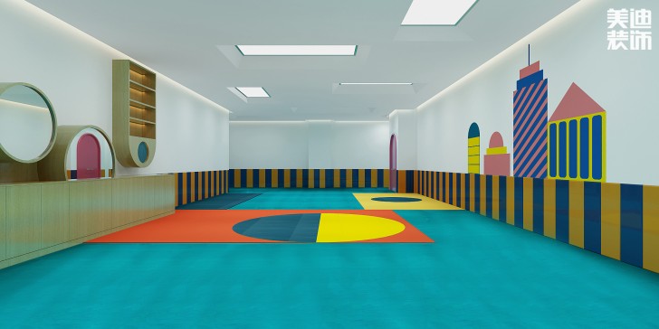 凯德壹中心450平米国际儿童俱乐部实拍案例